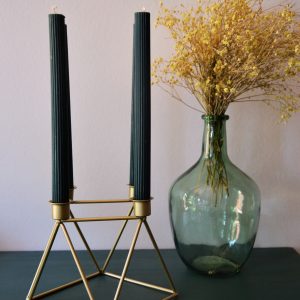 Bougeoir géométrique 4 bougies