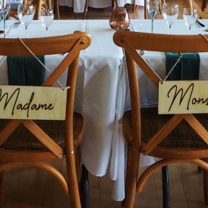 Duo pancartes Madame / Monsieur