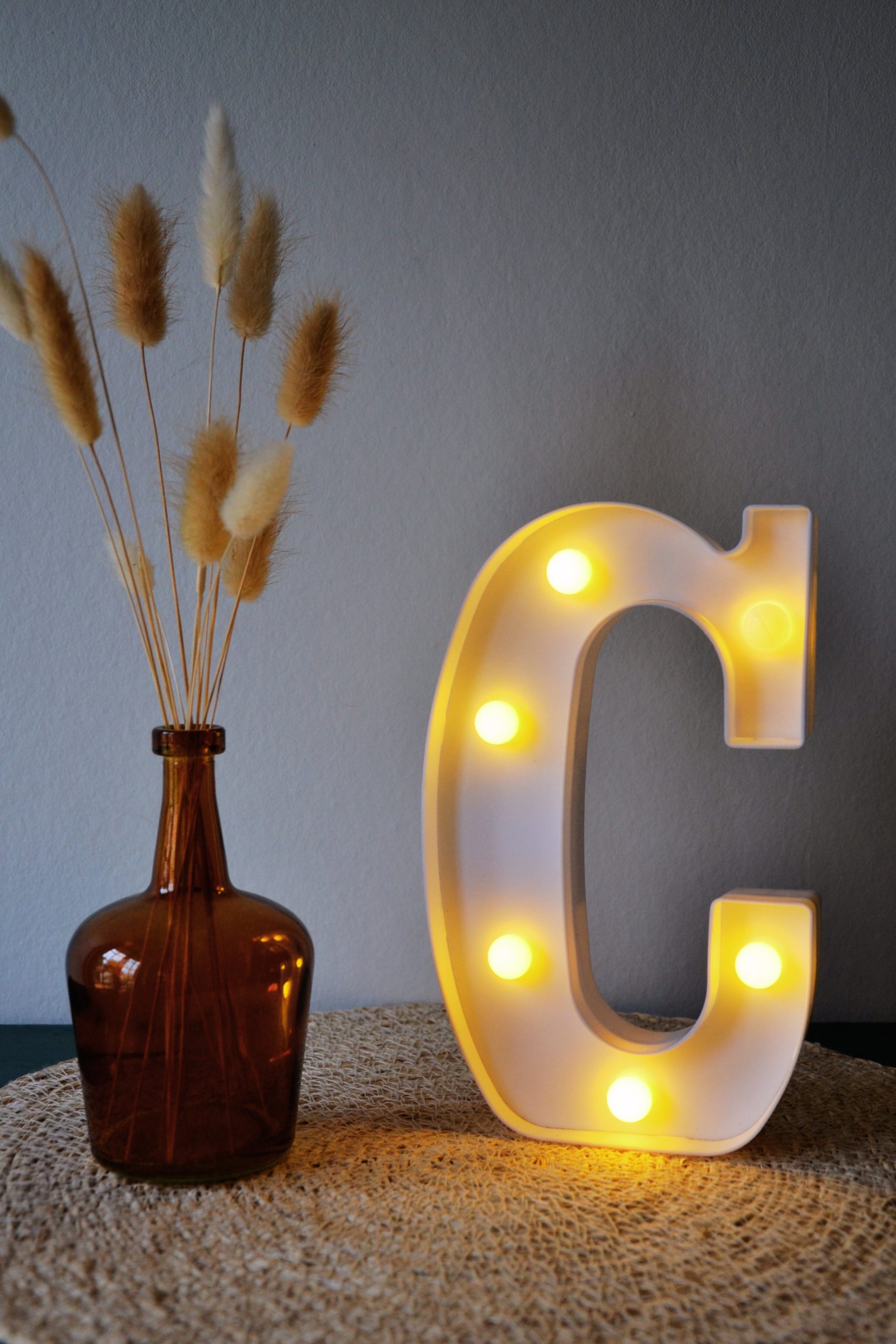 Lettres lumineuses