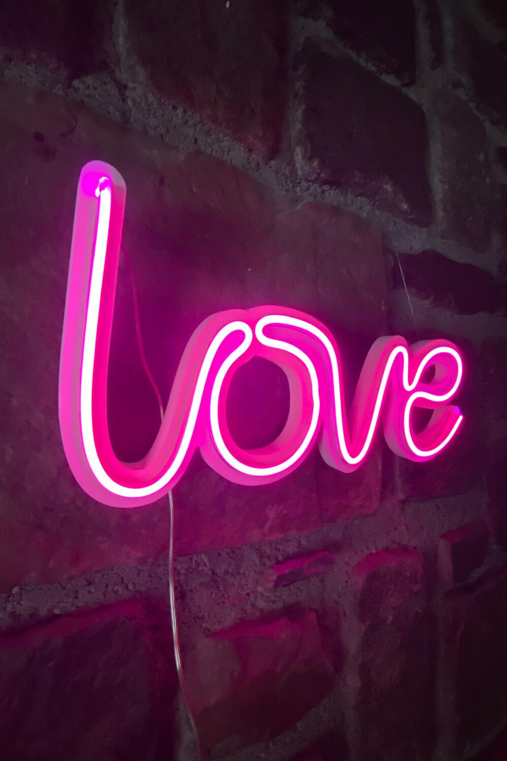 Néon LOVE Rose – Image 2