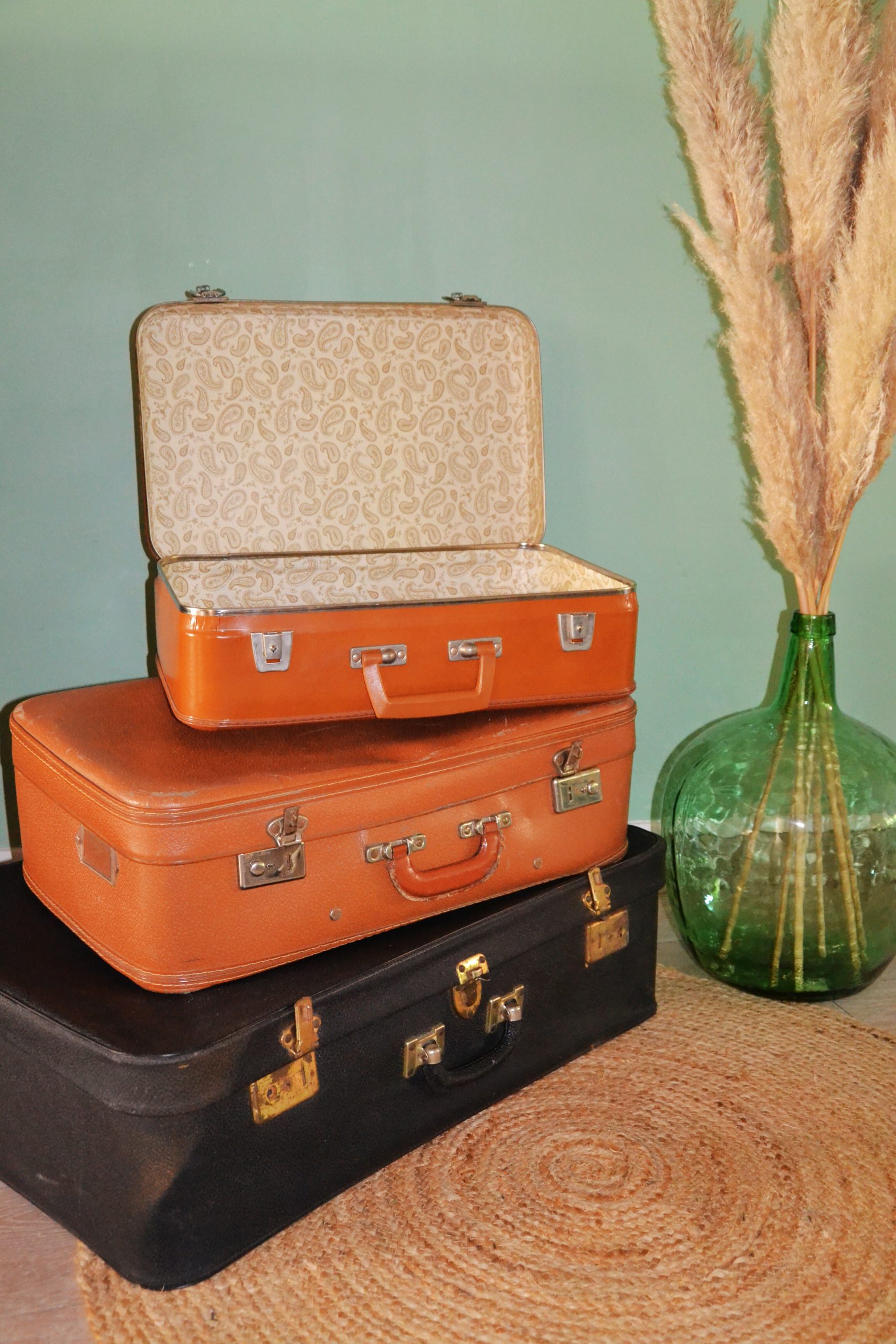 Petite valise marron – Image 2