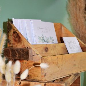 Porte magazines bois