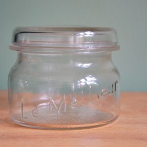 Pot en verre vintage Petit