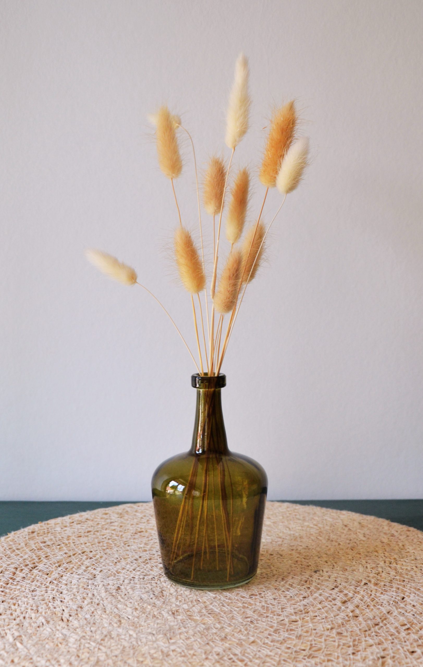 Vase Jeanne vert olive